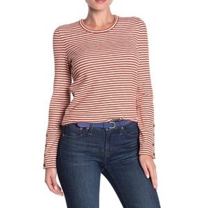 Madewell Long Sleeve Striped Top